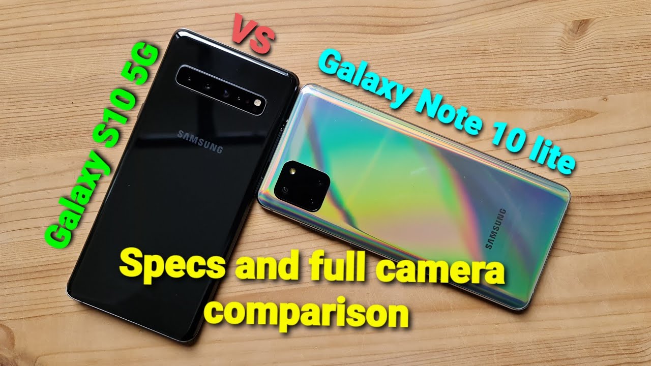 Galaxy S10 5G VS Note 10 lite. Camera test & specs comparison. Better choices than new flagships? 🤔