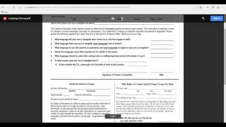 HBUHSD Aeries Data Confirmation for Parents