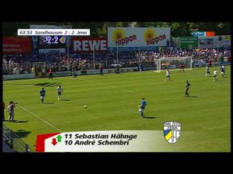 38.Spieltag 3.Liga Saison 08/09 SV Sandhausen - FC Carl Zeiss Jena Teil 2