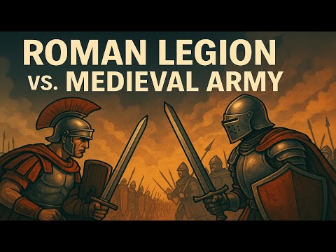 Roman legion vs medieval army: Who Would Win the Ultimate Battle? #RomanLegion #History