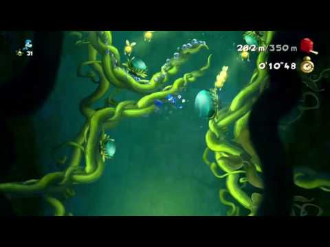 Rayman Legends weekly challenge 31/3/17 in 14,01 (350m)