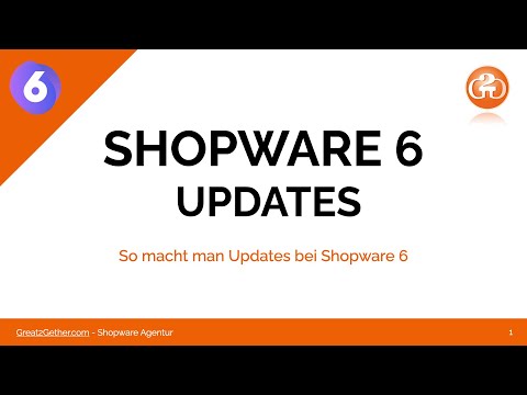 Shopware 6 Update - Tutorial