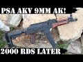 PSA AKv - 9mm AK! 2,000 Rounds later!