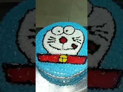 || Doraemon cake by swadisht marathi ||