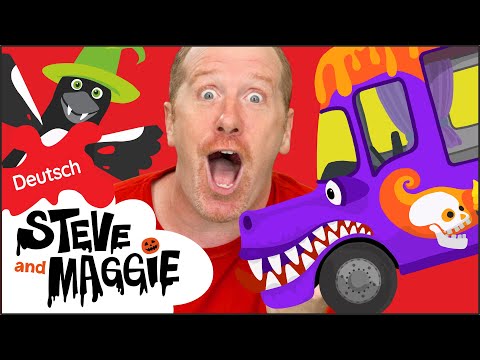 Der Halloween Eiswagen für Kinder mit Steve und Maggie Deutsch