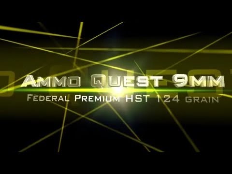 9mm AMMO REVIEW:  Federal PUNCH 124 gr JHP in Calibrated Gel (2021)