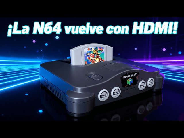 Vídeo relacionado con Generic Para Cable Adaptador de Interfaz Multimedia N64 HD con 3 Modos de Visualización Para Fanáticos de Juegos Retro