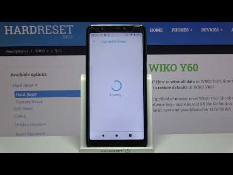 WIKO Y60 and Main Notification Settings – Manage Phone Notifications