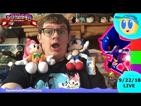 Sonic Fanboy plays Sonic CD for the first time (25th anniversary) (9/22/18) (SpadeGalzProductions)