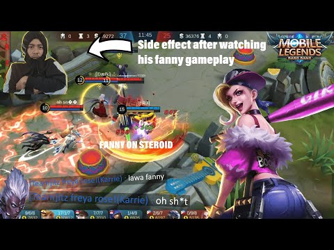 Mobile Legends | BECOME FANNY ON STEROID AFTER WATCHING DWI WOII FANNY GAMEPLAY😱😈🔥🔥🔥 (Mayhem Mode)