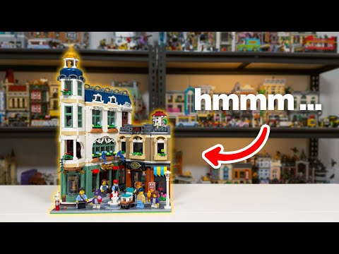 Das LEGO-Einkaufsstraßen-Modulhaus ist interessant ...