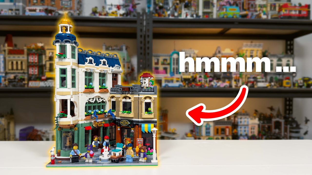 The LEGO Shopping Street Modular is Interesting ...