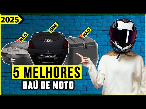Os 5 Melhores Bau Para Moto / Bau De Moto Em 2025!