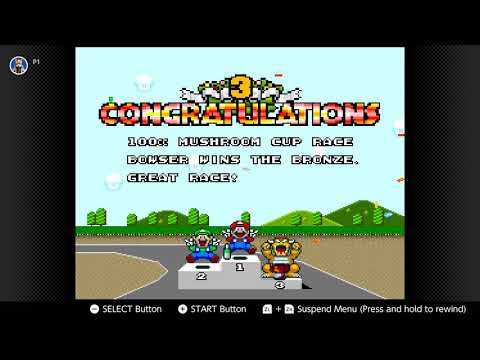 Mario Kart Super Nintendo (SNES) - All  Race Tracks (Maps)