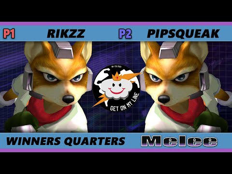 GOML Online 2021 Winners Quarters - Pipsqueak (Fox) Vs. Rikzz (Fox) SSBM Melee Tournament