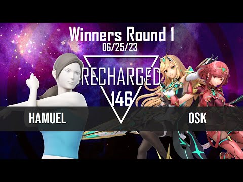 Recharged #146 Winners Round 1 - Hamuel (Wii Fit Trainer) vs Osk (Pyra/Mythra)