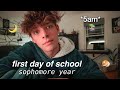 First Day Of School GRWM Vlog Sophomore Year