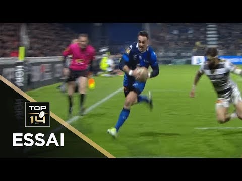 TOP 14 - Essai Thomas COMBEZOU (CO) - La Rochelle - Castres - J13 - Saison 2018/2019