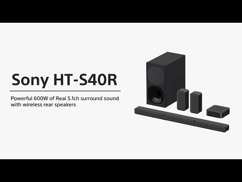 Sony HT-S40R Official Product Video