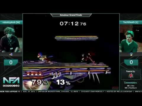 New Foes Appear 11 - roboticphish (Falco) vs. TechDeath (Marth) - SSBM - Am Grand Finals