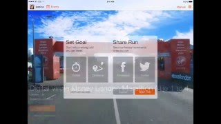 Running Route / Digital Virgin Money London Marathon