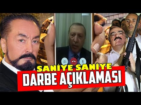 Adnan Oktar'ın 15 Temmuz 2016 darbe girişimi esnasında saniye saniye yaptığı açıklamalar