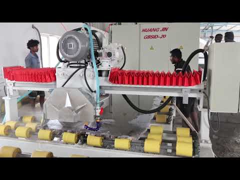 line polish machine installation video