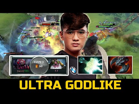 FNATIC.GABBI SNIPER CARRY ULTRA KILL GODLIKE DOTA 2