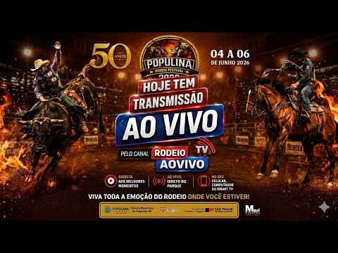 #rodeioaovivo POPULINA -SP (SEXTA FEIRA)