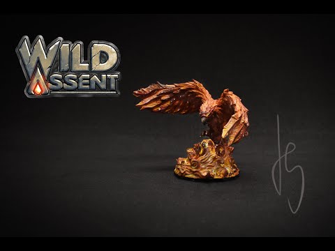 Wild Assent Miniatures speedpainting - Ep. 8 Phoenix