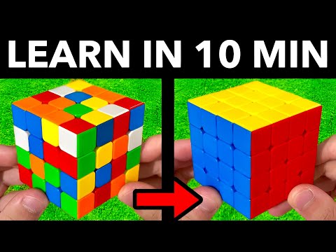 How to Solve the 4x4 Rubik's Cube (Beginners Method) - Learn Under 10 Minutes