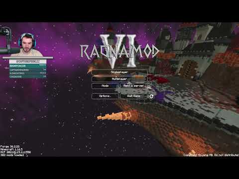CaptainSparklez “Minecraft Ragnamod Ep. 43 - The Ultimate Craft” Cut Intro