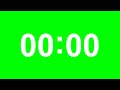 Stopwatch Digital Green Screen Timer 10 Minute 4K