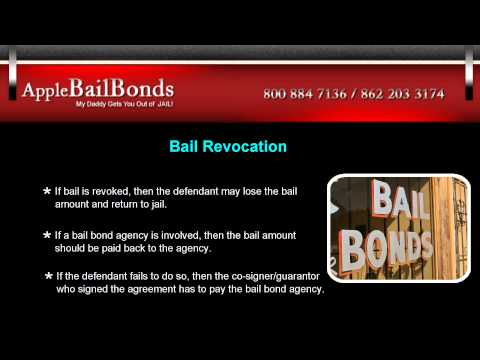 Bail Bonds in New Jersey - Revoking Bail