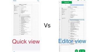 How to edit excel on iPhone / iPad iOS devices