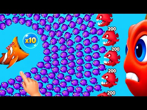Fishdom 🐠 ads Mini Games 1.07 New update. Hungry fish video gameplay Asgar Gaming yt