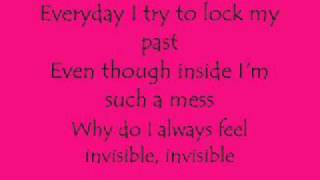 Skylar Grey - Invisible (Lyrics on Screen)