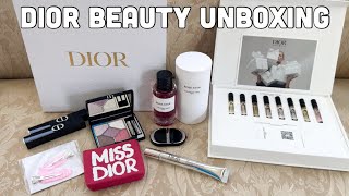 Dior Beauty Haul✨ Miss Dior Palette, Dior Rose Star, Dior Rouge On Stage, Capture Pro Collagen Shot