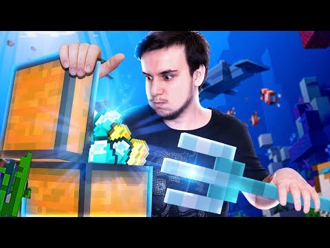 SU ALTINDAKİ GİZLİ DEFİNELER #1 SU ALTI SURVİVAL - Minecraft