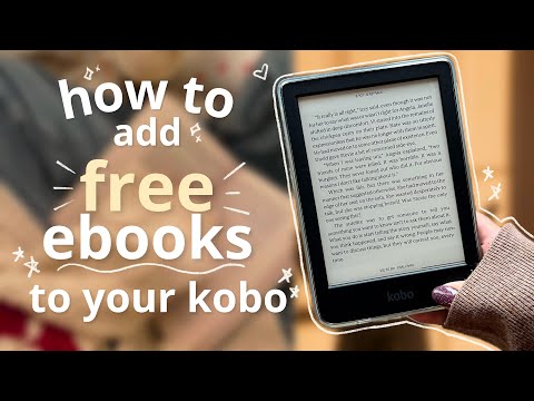how to add free ebooks to your kobo! ✨🧸 | calibre tutorial, how to sideload with kobo and kindle 📖