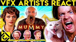 VFX Artists React to THE MUMMY Bad & Great CGi video