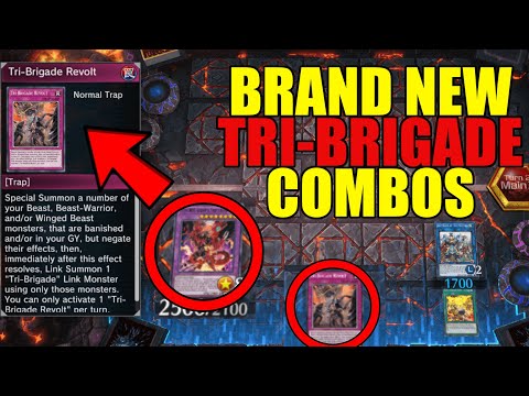 NEW COMBOS for TRI-BRIGADE LYRILUSC with DPE - Master Duel
