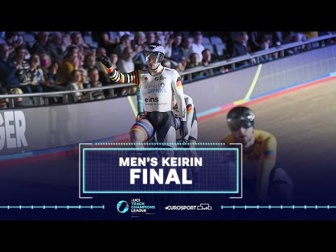 The powerful victory of Stefan Botticher in the Keirin Final! | UCI Track Champions League - Round 3