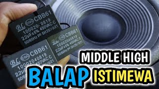 Download lagu Mbalap Lur..!! Suara Middle High Istimewa Banget Cukup Pasang Komponen ini Dijamin Ketagihan mp3