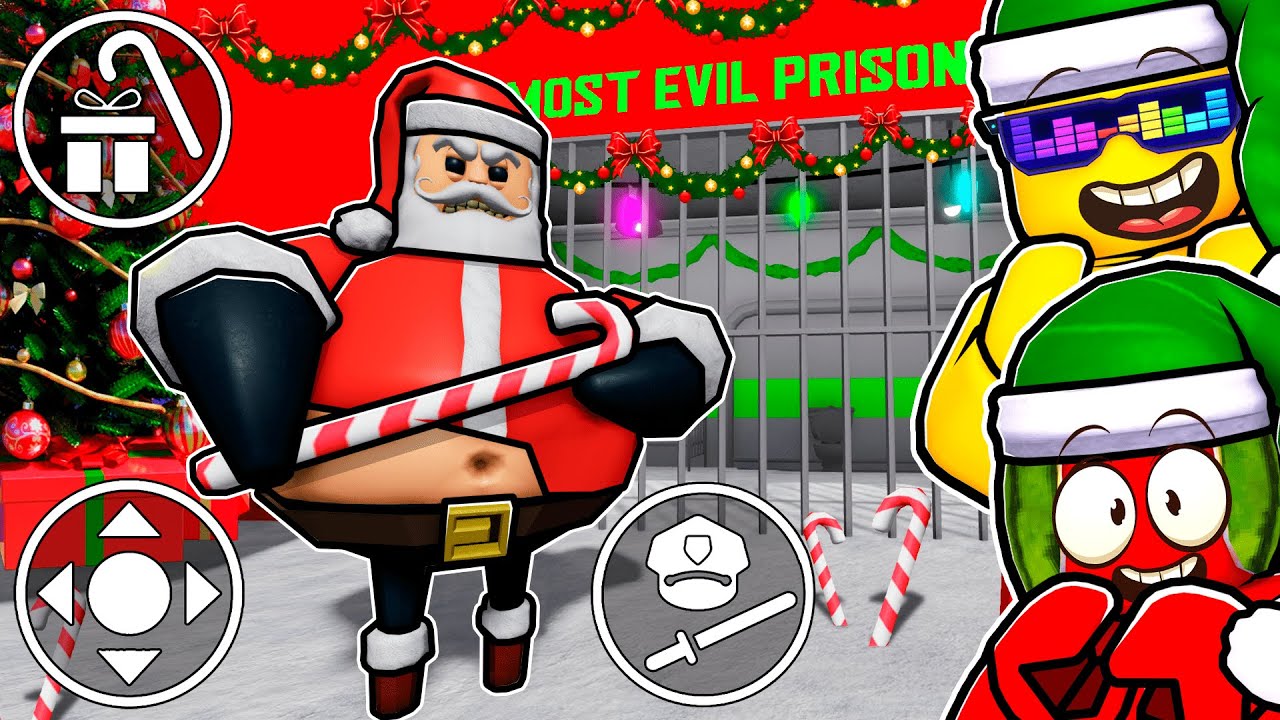 Barry Prison Run... BUT HE'S SANTA?!?!