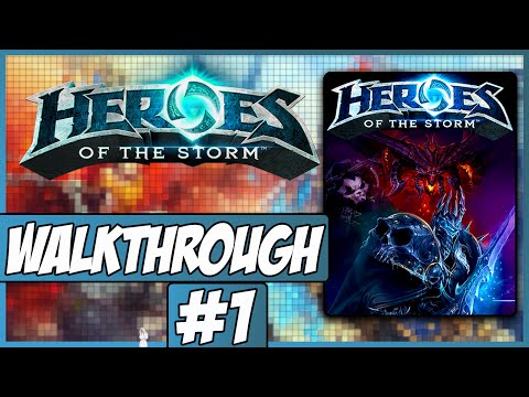 Heroes Of The Storm Walkthrough Ep.1 w/Angel - Tutorial!