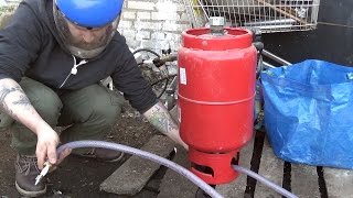 Пескоструй из газового баллона Своими руками