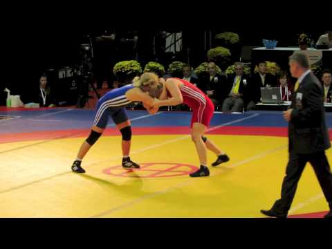 2012 Women's World Championships: 67 kg Nadya Sementsova (AZE) vs. Henna Johansson (SWE)
