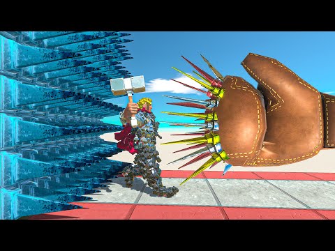 Boxing Spike Glove Destroys Workshop Units - Animal Revolt Battle Simulator
