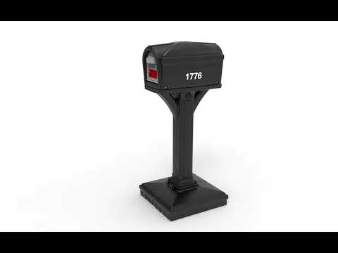 Dig-Free Easy Up Classic Mailbox Dig-Free Easy Up Classic Mailbox